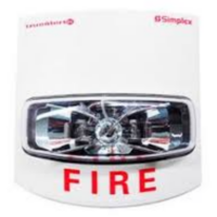 Simplex (49AV-WWFO-BA) Av, wall white fire wp usa