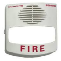 Simplex (49AVC-WWFIRE-O) Av cover, wall white fire wp