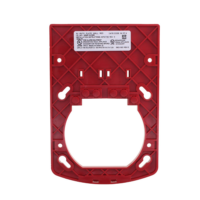 Simplex (49MP-SVWR) Sv mounting plate wall red