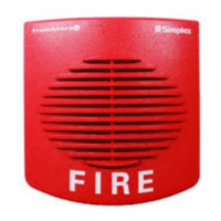 Simplex (49MT-WRF) Red, wall mount multi-tone horn
