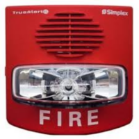 Simplex (49MTV-WRF-BA) Mtv, wall red fire usa