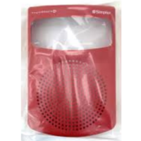 Simplex (49SVC-WRFIRE) Sv cover wall red fire