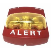 Simplex (49VO-WRA-A) Vo, wall red alert amber..replaces : 4906-9205