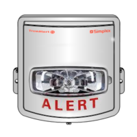 Simplex (49VOC-WWALT-O) Vo cover, wall white alert wp