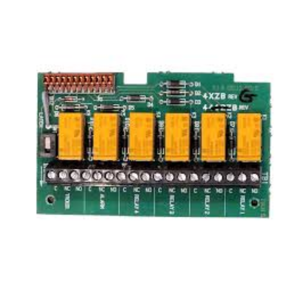 Fire-Lite 4XZMF relay module, Fire-Lite (4XZMF) Relay module, 4 relays-by-zone, alarm and trouble contacts for the ms-4,24vdc