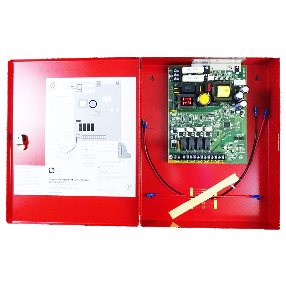 Silent Knight 5496, SILENT KNIGHT (5496) Distributed Power Mod W/Sbus, 6 Amps