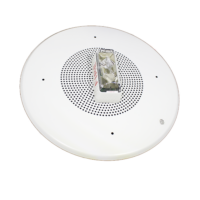 Edwards (965-3A-8RW) 8" Speaker Strobe Ceiling Rd