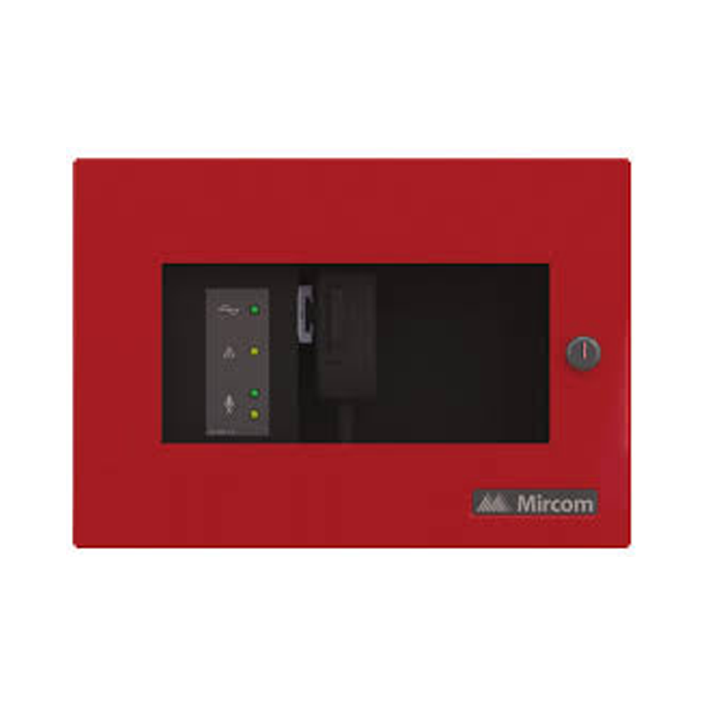 Secutron AUDMAX-RM, SECUTRON (AUDMAX-RM) Remote Microphone: Backbox, Red Door, Mi
