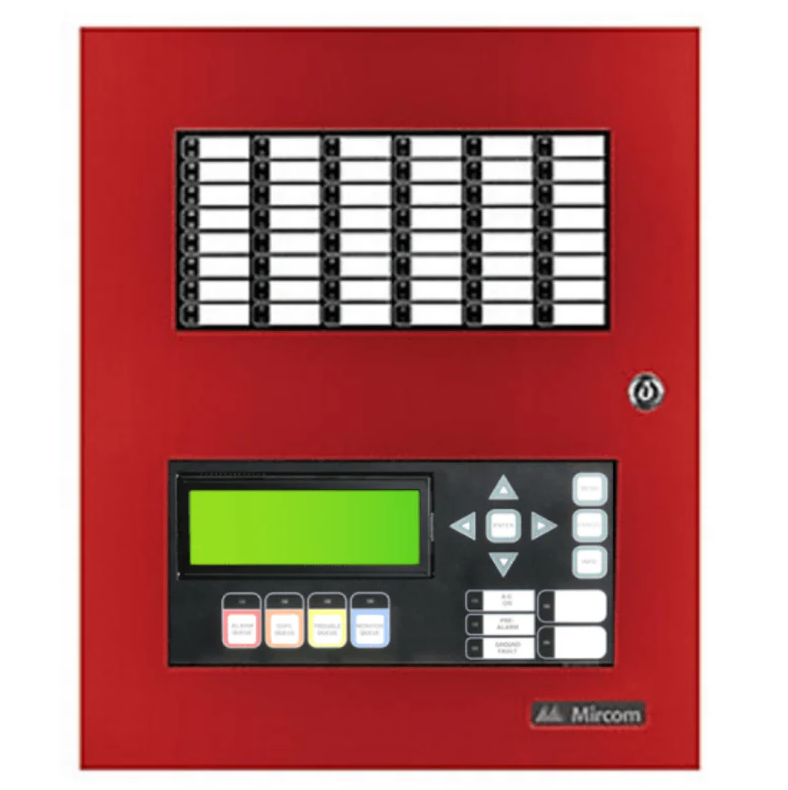 mircom bb-1002d annunciator backbox, MIRCOM (BB-1002D) Annunciator Backbox with Keylock Door (H