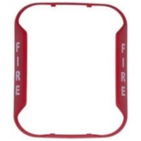 System Sensor (BZSPRC-F) Ceiling spkrstrb red bezel kit fire