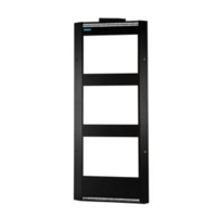 Siemens (CAB3-BD) Large enclosure inner & outer doors - black