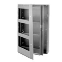 Siemens (CAB3-RD) Three-row red inner and outer door set