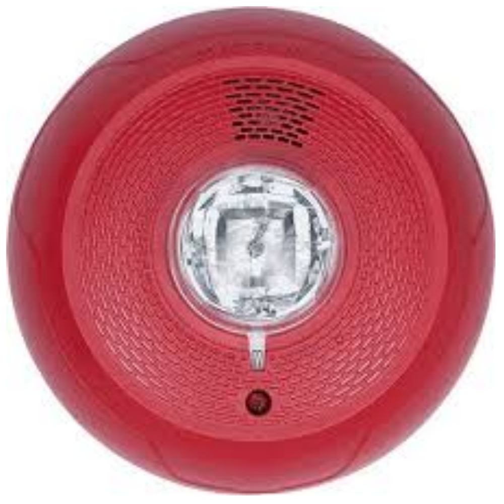 System Sensor CHSCRL, System Sensor (CHSCRL) Chime strobe red ceiling