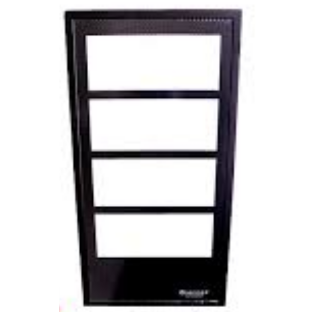 Notifier DR-D4, Notifier (DR-D4) Door, lock & keys. accepts 4 chassis, black.