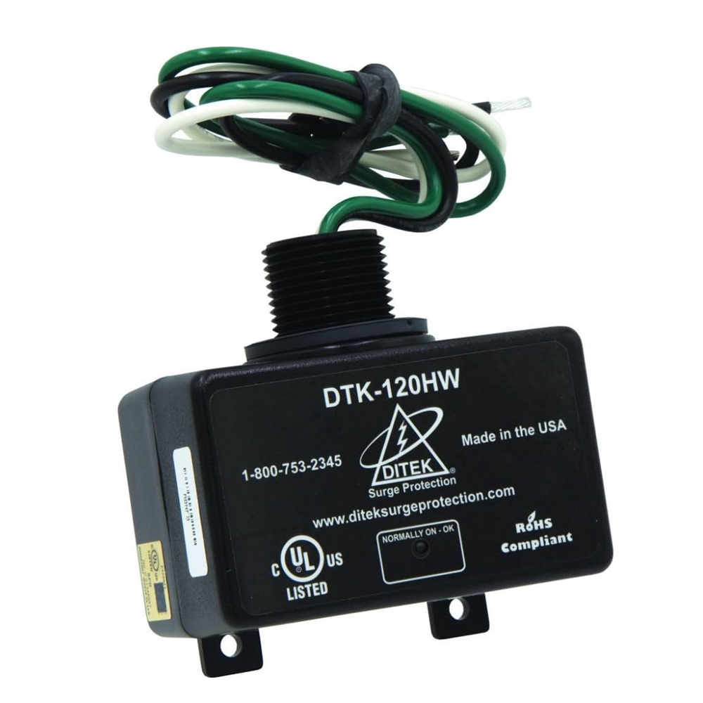 Ditek DTK-120HW, DITEK (DTK-120HW) 120VAC, 20A Parallel Protector UL1449 Li