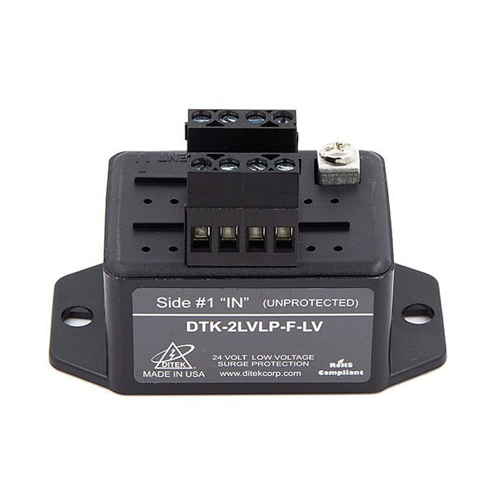 Ditek DTK-2LVLPF, Ditek (DTK-2LVLPF) 2 pair 24v slc protection