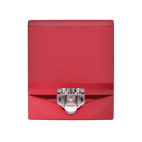 KIDDE COMMERCIAL (EG4VRF) Wall Strobe, 15-110Cd, Red, Fire