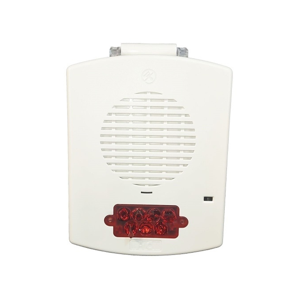 Wheelock EL3RMTSTR-NW, WHEELOCK (EL3RMTSTR-NW) Eluxa 3R Multitone Strobe, Red Lens, No