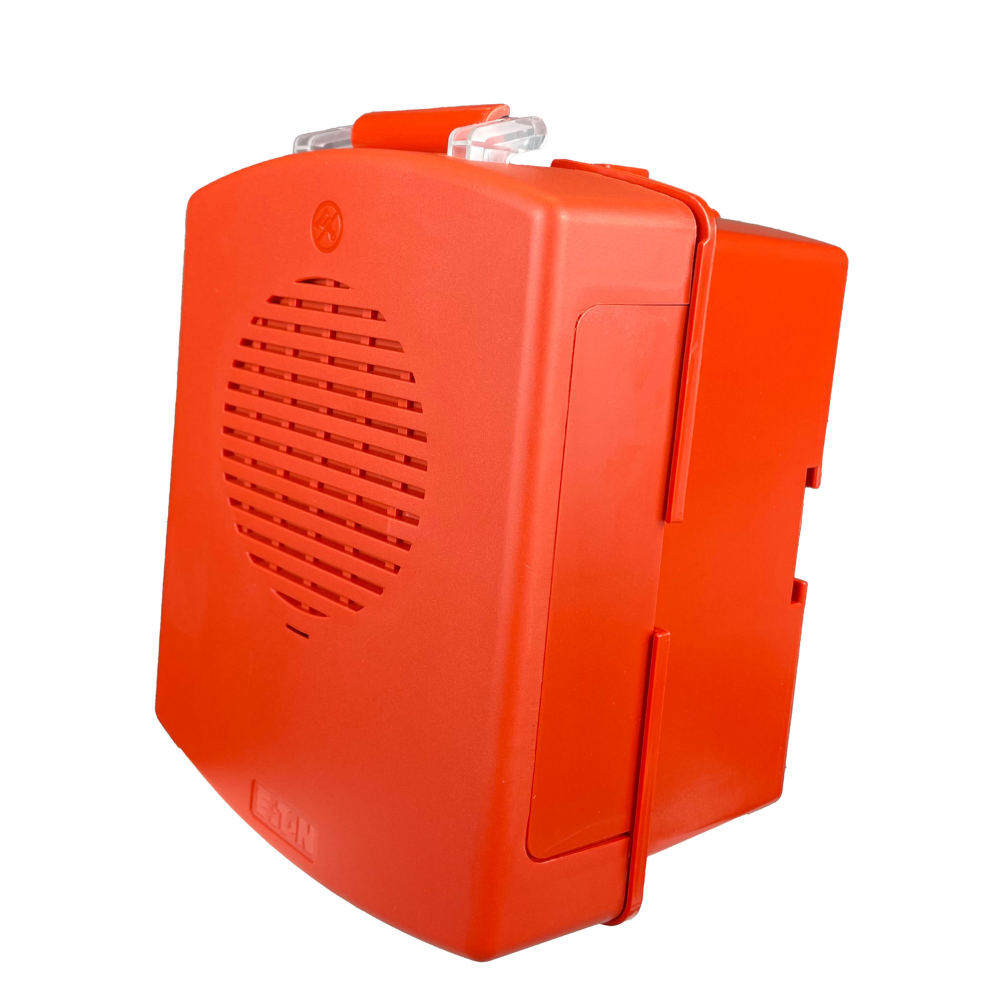 Wheelock EL4XSPK-NR, WHEELOCK (EL4XSPK-NR) Eluxa NEMA 4X Speaker, Red, with 4X Surf
