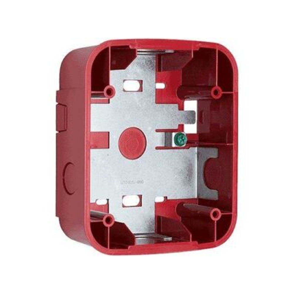 Wheelock ELSPKBB-R, WHEELOCK (ELSPKBB-R) Eluxa Led Spkr Surface Backbox Wall Red