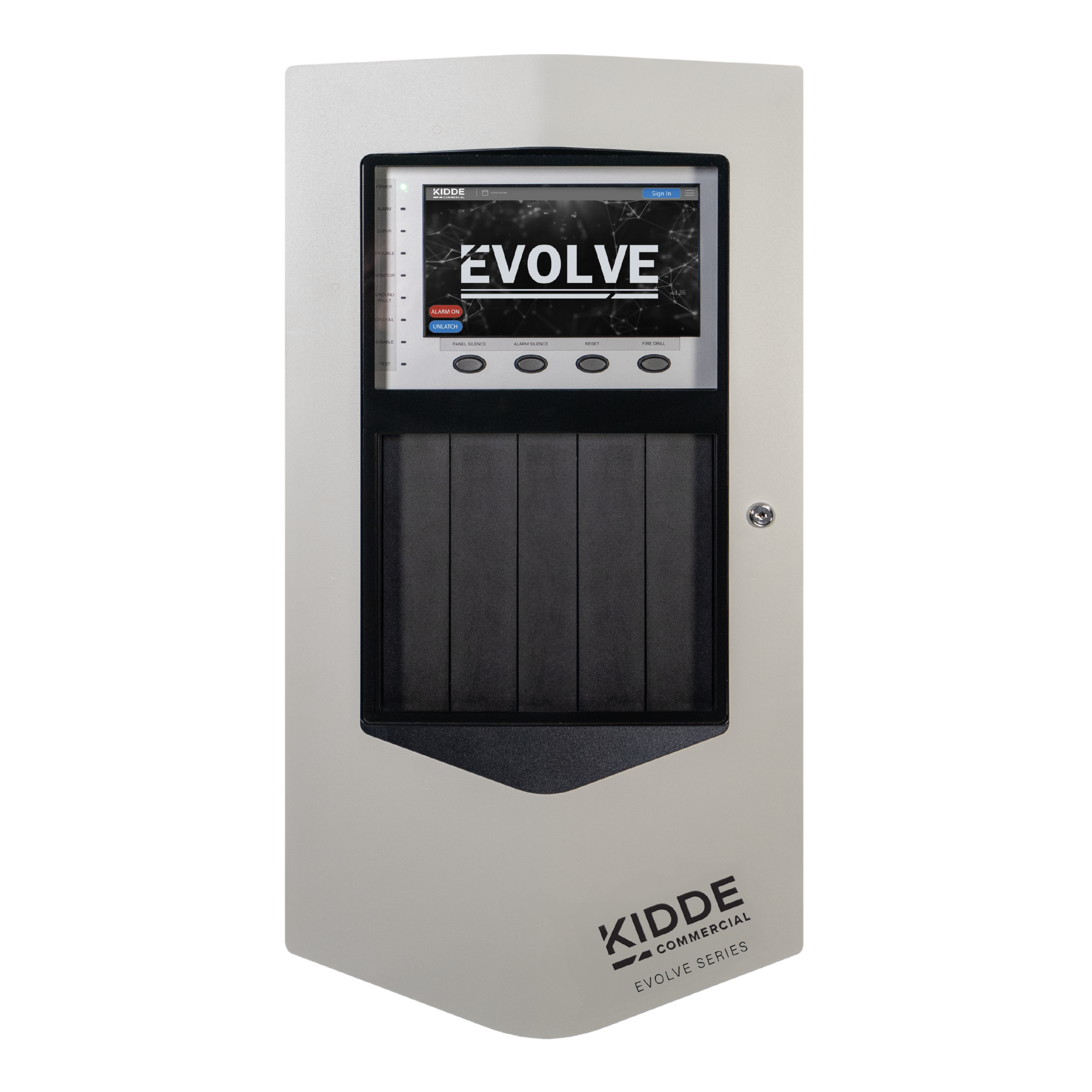 Kidde EVOLVE-ML-G, KIDDE (EVOLVE-ML-G) Four loop system with one built-in 250-p