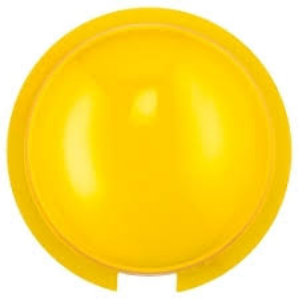 System Sensor LENS-AC, SYSTEM SENSOR (LENS-AC) Ceiling Strobe Lens Attachment, Amber