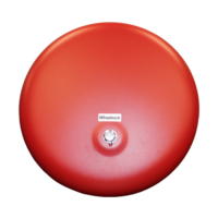 WHEELOCK (MB-G10-24-R) Motor Bell,Indoor/Outdoor,24 Vdc,10" She