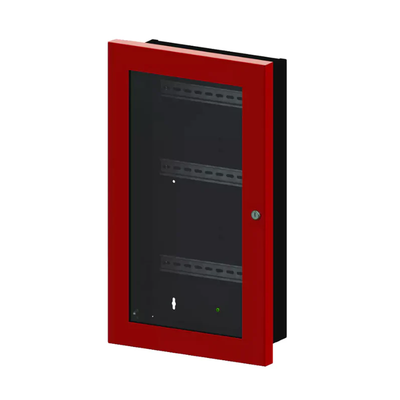 Secutron MMX-BB-4006R, SECUTRON (MMX-BB-4006R) Box for 6 MRI-4000 Multi Modules, Red Do
