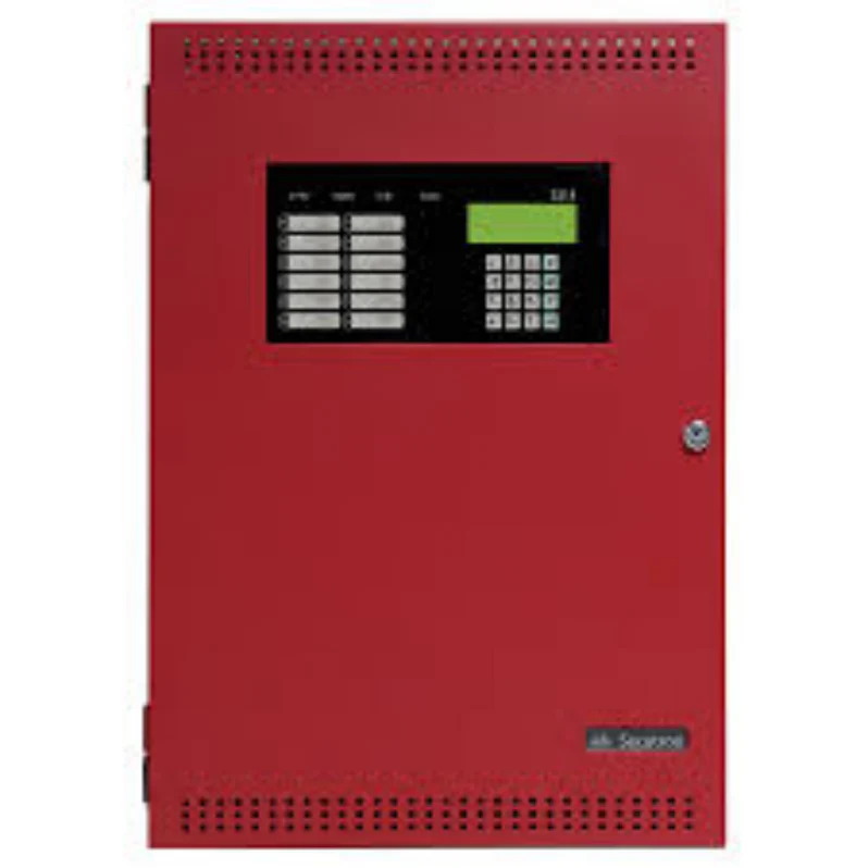 Secutron MR-400RP, Secutron (MR-400RP) Addressable fire alarm control unit c/w 1 x addressable loop compatible with mgc devices 4000 series only, black backbox, and red door enclosure. comes complete with main board, power supply, transformer and main 4 x 20 lcd display