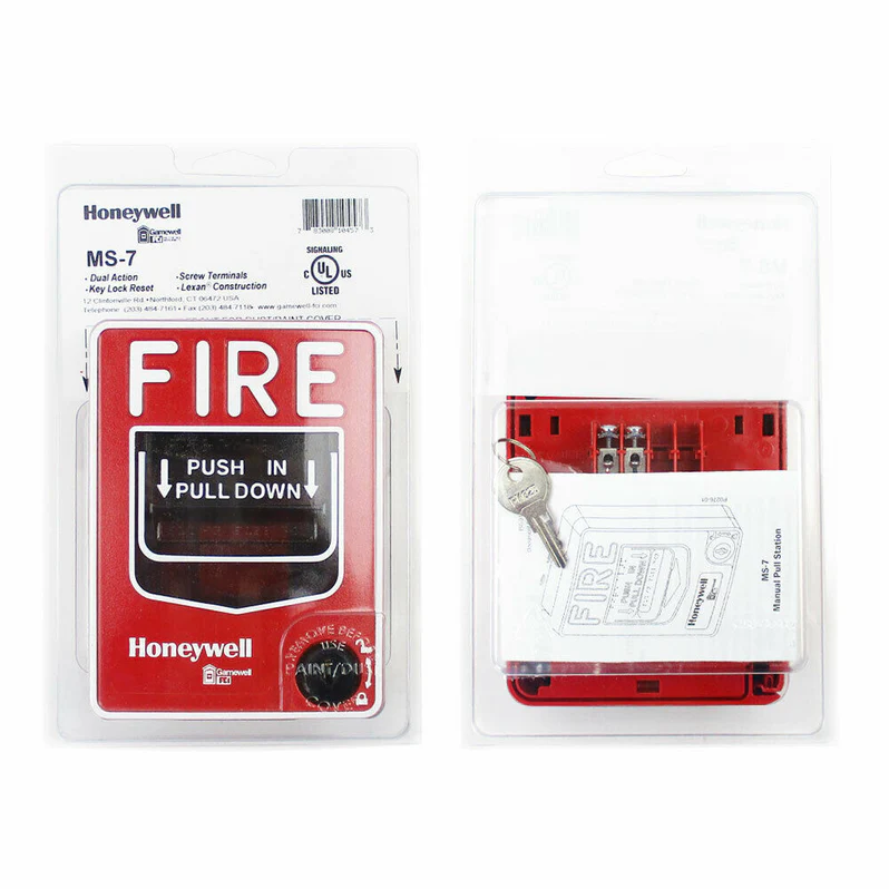Gamewell MS-7, GAMEWELL (MS-7) Double action pull station