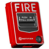 NOTIFIER (NBG-12LR) Dual Action Releasing Station,Red, Term
