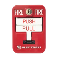SILENT KNIGHT (PS-DATK) Pull Station, Dual Action, Key Reset