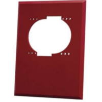 SYSTEM SENSOR (RFP) Retrofit Mtg Plt Red 5/Pkg