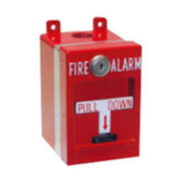 RSG RMS-6P Manual Pull Station — D.P.D.T. Pigtail | Fire Alarm