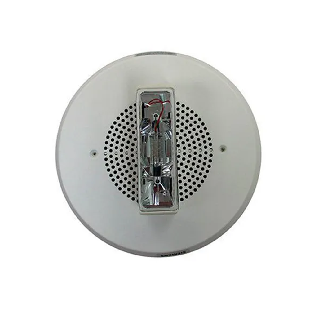 Siemens SET-MC-CW, Siemens (SET-MC-CW) White Ceiling Speaker Strobe (Part# 500-636063)