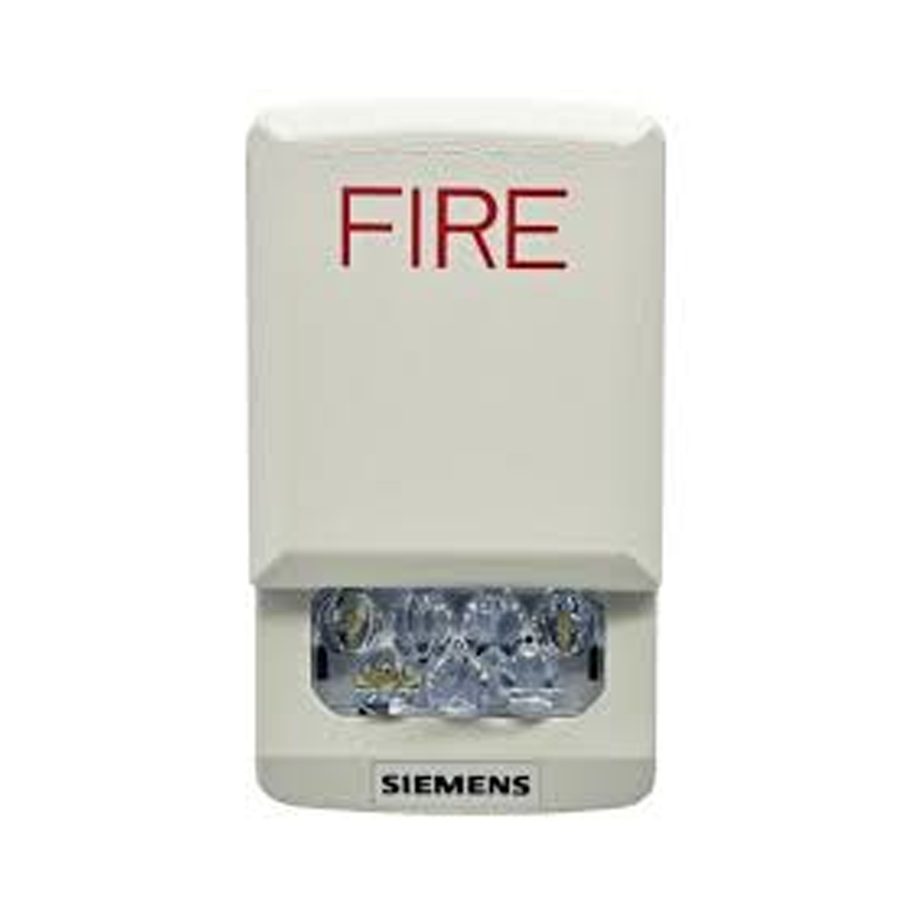 Siemens SL2SWW-F, SIEMENS (SL2SWW-F) Strobe Clear Lens/White Wall Fire