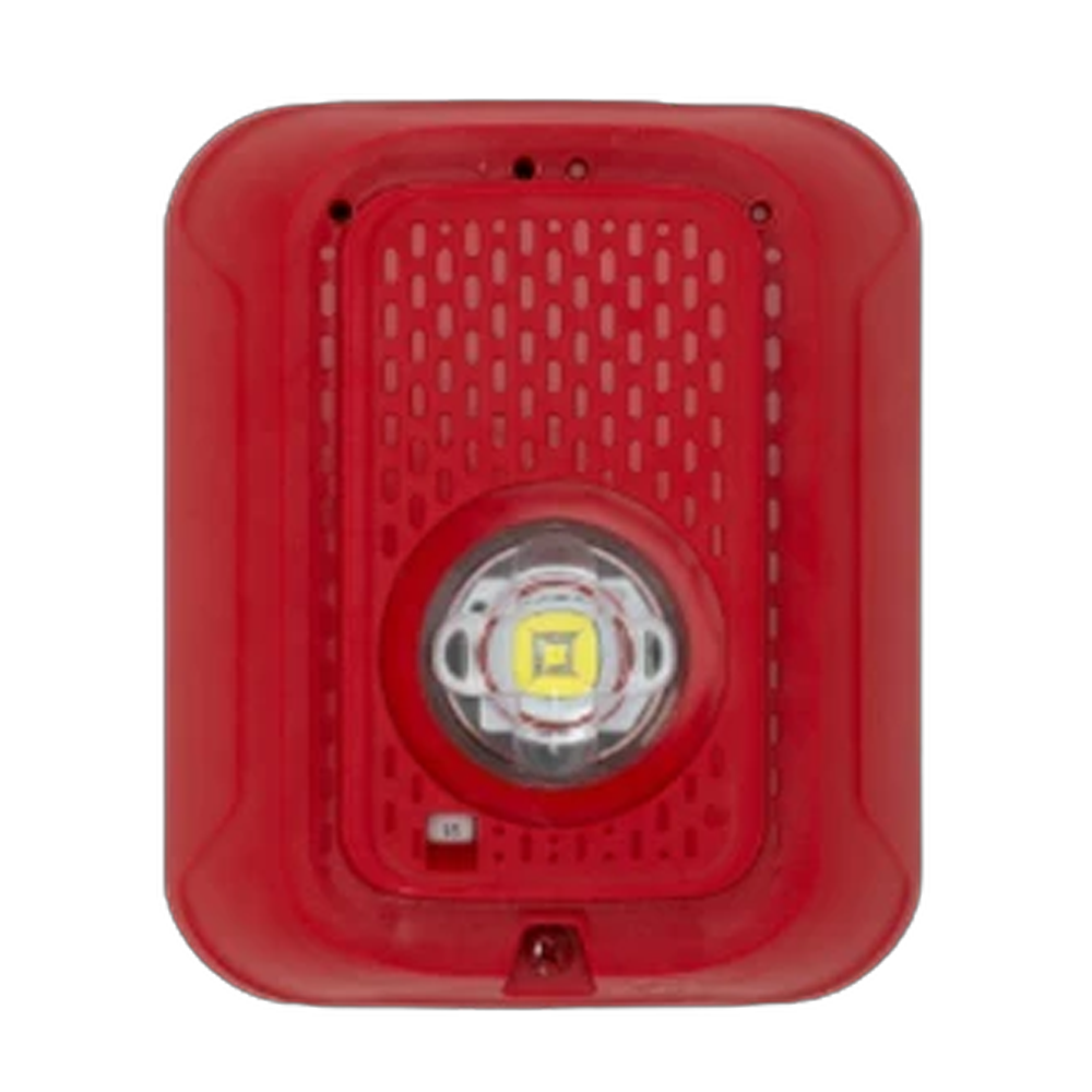 System Sensor SRLED, SYSTEM SENSOR (SRLED) Led Strobe; Wall; Red; Fire; 2-Wire
