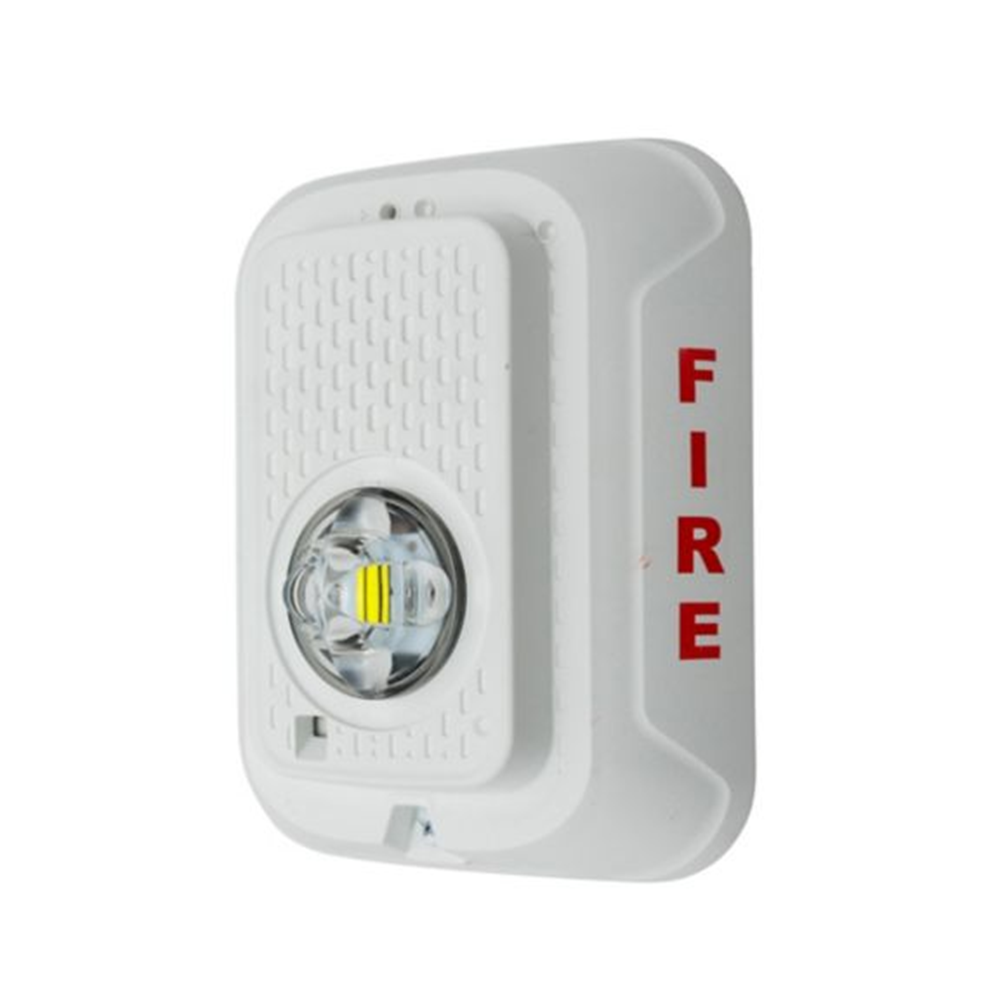 System Sensor SWLED, SYSTEM SENSOR (SWLED) Led Strobe; Wall; White; Fire; 2-Wire