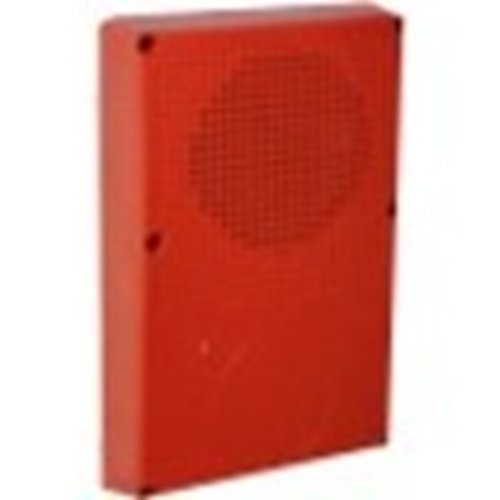 Edwards WG4RN-S, Edwards (WG4RN-S) Outdoor rated wall/ceiling speaker only (25/70v) , multi-tap, red w/o marking