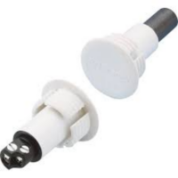 Resideo 947-75TWH Steel Door Contact with Terminal White