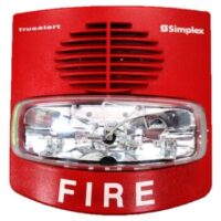 Simplex (49CMTV-WRF-BA) Conven mtv wall red fire usa
