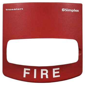 Simplex 49VOC-WRFIRE, Simplex (49VOC-WRFIRE) Vo cover, wall red fire