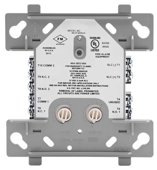 Fire-Lite CRF-300-6, Fire-Lite (CRF-300-6) 6-form-c relays module