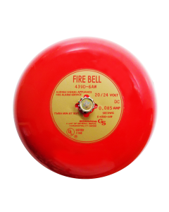 Edwards 439DEX-6AW, Edwards (439DEX-6AW) Explosion proof bell; diode polarized; 20-24v dc; 6in gong; gray