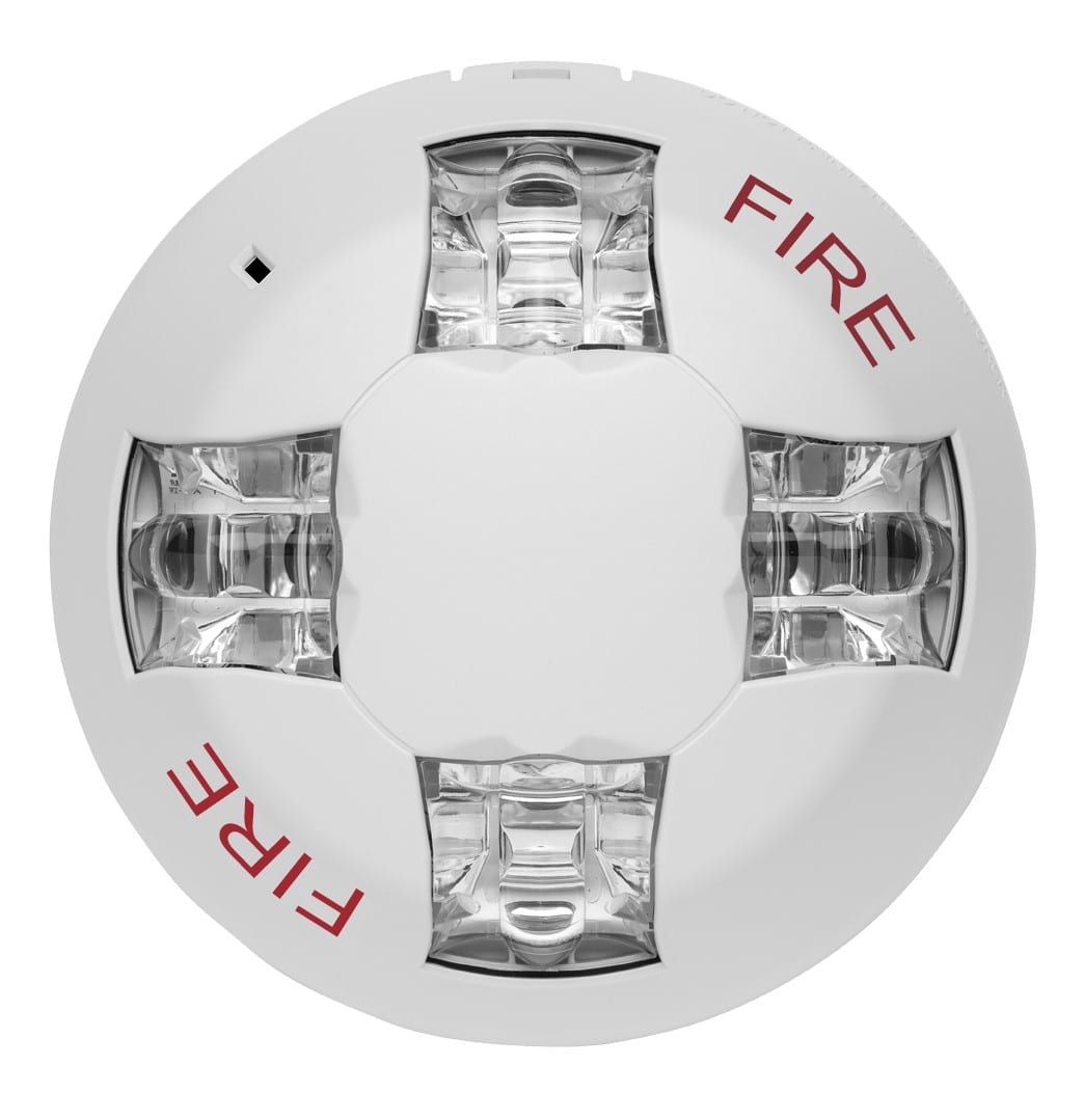 Edwards GCVWF, EDWARDS (GCVWF) Ceiling Strobe, 15-115cd, White, FIRE Ma