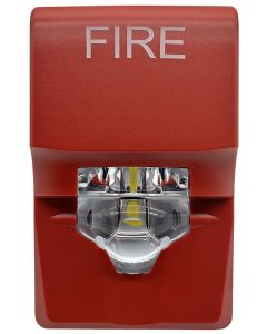 Edwards G1VRF, EDWARDS (G1VRF) Compact Wall Strobe, 15-75cd, Red, FIRE