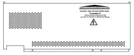 Notifier BP2-4, Notifier (BP2-4) Battery dress panel for cab-4 series; for use with the nfs2-3030, nfs2-640, nca-2, and dvc systems.