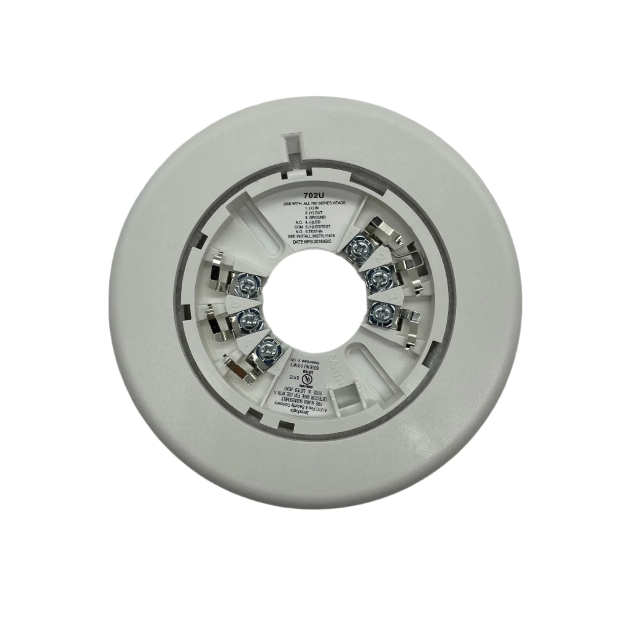 Edwards 702U, Edwards (702U) 6 inch universal base, 700 series /w 6 terminals for all heads