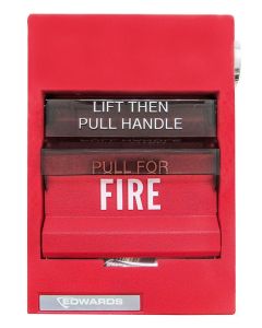 Edwards 279B-1120, Edwards (279B-1120) Fire alarm manual station – single pole, key reset, double action, wire leads