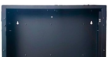 Edwards 3-CAB7B, Edwards (3-CAB7B) Est3 has a wide selection of cabinet arrangements allowing the greatest use of est3’s flexible modular design. lobby enclosure wallboxes are manufactured from #14 awg cold rolled steel with a gray baked enamel finish. lobby enclosure doors are manufactured from #14 awg cold rolled steel and have a modern contoured door design with integral viewing window.